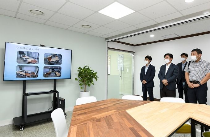 의정부시, 부시장실 전용공간 축소해 공유 회의실(차오름) 조성