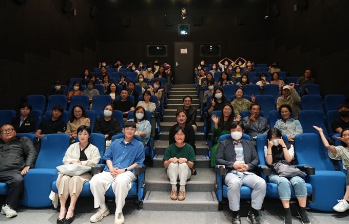 지난 23일 영화 다음소희 상영 및 관객과의 대화 행사가 열렸다