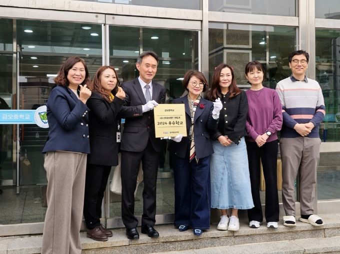 인성브랜드 우수교 방문 사진