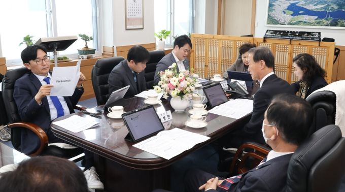 추경’심의 임시회 일정 논의