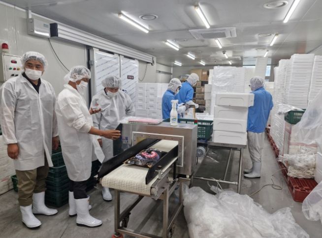  수산물 제조·가공업체 현장 방문
